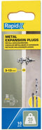 Rapid Hollewandplug voor Plaatdikte 3-13mm – 25 kg (10 st.)