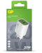 GP 150GP20WPD - USB-oplader - 20 W met USB-A en USB-C - Wit