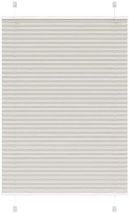 vidaXL - Plissé - rolgordijn - 85x150 - cm - stofbreedte - 84,4 - cm - polyester