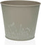 Bloempot Versa Zink Grijs Metaal (16 cm)