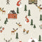 Vlekbestendig tafelkleed van hars Belum Merry Christmas 100 x 140 cm