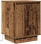 vidaXL - Nachtkastje - met - LED-verlichting - 38x34x50 - cm - oud - hout