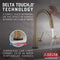 Delta Faucet Trinsic 9159-CZ-DST - Keukenkraan - Neerklapbare sproeier - Champagnebrons