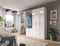 Furnilux Projekt X - Hochschrank - 34x30x193cm - Wit hoogglans