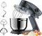 KitchenBrothers Keukenmachine - Keukenrobot - 6L - 1800W - Aluminium