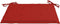 vidaXL - Tuinstoelkussens - 2 - st - 40x40x4 - cm - oxford - stof - rood