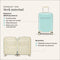 SUITSUIT Fabulous Fifties - Handbagage koffer 55x35x20 - Lichtgewicht - TSA cijferslot - Luminous Mint