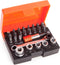 Bahco 2058/S26 - 26-delige bit en doppenset - Inclusief ratel en opbergkoffer (1 set)