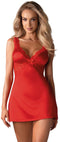 Obsessive Secred Jurkje & String - Erotische Jurk - Maat S/M - Rood