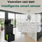 AKSA Home® Prullenbak – Vuilnisbak - Prullenbak afvalscheiding - Prullenbak met Sensor - Afvalscheidingprullenbakken - 72L - Zwart