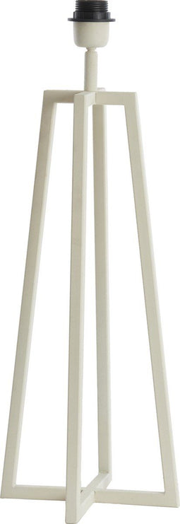 Light & Living Tafellamp Miley - 56cm - Crème - excl. kap