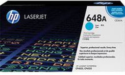 HP 648A - Originele Toner - Printcapaciteit 11000 - Cyaan