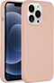 Accezz iPhone 13 Pro - Back Cover - Liquid Silicone Geschikt voor MagSafe - Roze