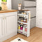 Coast Kruidenrek - Verrijdbaar - 4-Laags - 47,5 x 13 x 80,5 cm - Wit