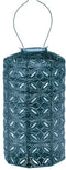 Lumiz Solar Tuinverlichting - Tuinverlichting op zonne energie - Tuinverlichting - Buitenlampjes - Tuinverlichting op zonneenergie - Buitenverlichting - Buitenlamp - Decoratie - Mandela Cylinder - 18 cm - Petrol