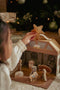 Little Dutch - Kerststal speelkoffer - Houten figuren - Multi