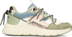 POSH by Poelman CARI - Dames Sneakers - Chunky - Groen (38)