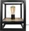 Tafellamp Vintage - 30 x 25 x 25 cm - Mangohout - Metaal