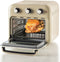 Ariete 4632/03 - Vintage Airfryer & Oven - 16 liter - 1400 Watt - timer - draaispit - roterende mand - beige