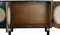 Dientafel DKD Home Decor Zwart Natuurlijk Rotan Mangohout (150 x 40 x 65 cm)