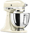 KitchenAid Artisan 5KSM125 - Keukenrobot - 300W - 4,8L RVS kom - Amandelwit