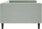 vidaXL - Slaapbank - 100x200 - cm - fluweel - lichtgrijs