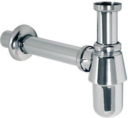 Plieger Bekersifon 5/4" - Wastafelsifon met Muurbuis 19cm - Chroom