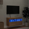 vidaXL - Tv-wandmeubel - met - LED-verlichting - 80x30x40 - cm - sonoma - eikenkleur