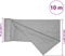 vidaXL - Privacynet - 195 - g/m² - 1,5x10 - m - HDPE - lichtgrijs