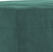 vidaXL - Voetenbank - 70x55x41 - cm - fluweel - donkergroen