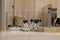 Kids Globe - Ligboxenstal Hout - Met Melkunit 1:32 - Multikleur