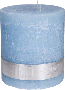 PTMD Pacific Lontenkaars - H18 x Ø16 cm - Blauw