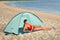 Bestway Strandtent - Pavillo - 2-Persoons - UV80 Zonbescherming - incl. Tentharingen - Zandzakken voor Stabiliteit - 200 x 120 x 95 CM
