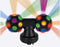 Party Time Twin disco bal 10 cm.