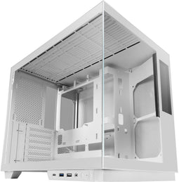 Mars Gaming MC-MIRAGE - ATX Semi-toren doos - Ingebouwd display - Wit