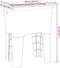 vidaXL - Waskuip - 59x41x75 - cm - hars - grijs