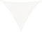 vidaXL - Zonnezeil - 160 - g/m² - 4x4x5,8 - m - HDPE - wit