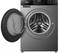 Everglades EVWM121422AG - Wasmachine 12KG - A-20% Energieklasse - Stoomfuncties - Titanium Gray
