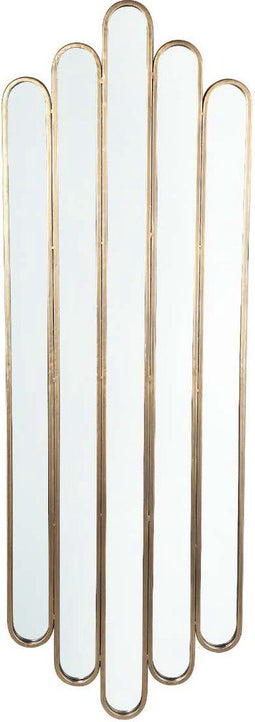 PTMD Lonter Spiegel - 51 x 3,5 x 150 cm - Ijzer - Goud