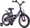 AMIGO Galaxy Meisjesfiets 14 Inch - Kinderfiets voor 3 tot 5 Jaar - 95-110 cm - Paars/Roze - met Zijwieltjes