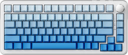 Ajazz AK820 MAX - Draadloos Mechanisch Gaming Toetsenbord - Hot Swap - RGB - Gradiënt blauw