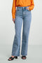 PCHOLLY HW WIDE JEANS MB - High Waist - Comfortabel - Denim