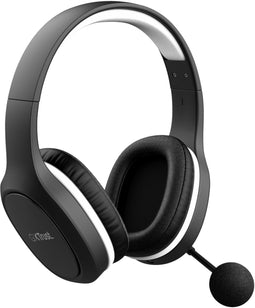 Trust GXT 391 Thian - Draadloze Gaming Headset - 13 uur speeltijd - Wit/Zwart