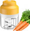 Elektrische Mini Hakmolen USB 250ML Portable - Groentesnijder - Hakmolen Elektrisch - Food Chopper - Uiensnijder - Uisnijder - Keukenmachine - Keukengerei - Draadloos