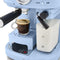 Swan One Touch Espressomachine – Gemalen Koffie & Koffiepads – Blauw