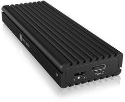 Icy Box IB-1817MCT-C31 - Externe behuizing - M.2 30mm/42mm/60mm/80mm - USB 3.2 Gen2 type-C - Zwart