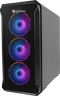 Genesis NPC-1559 - Micro ATX Midtower Case - 4x 120mm ARGB ventilatoren - Zwart