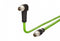 Metz Connect 142M2X1C010 - Connector M12 - 100cm - Groen