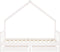 vidaXL - Kinderbedframe - met - lades - 80x160 - cm - massief - grenenhout - wit