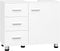 Eugad Wastafelonderkast - 3 Laden 1 Deur - 70 x 60 x 30 cm - Wit